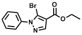 5-Bromo-1-phenyl-1h-pyrazole-4-carboxylic acid ethyl esterStructure,98534-71-5Structure 5-Bromo-1-phenyl-1h-pyrazole-4-carboxylic acid ethyl ester Structure,98534-71-5Structure