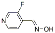 (e)-(9ci)-3-氟-4-吡啶羧醛肟結構式_98598-86-8結構式