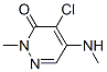 3(2H)-pyridazinone, 4-chloro-2-methyl-5-(methylamino)-Structure,98796-09-9Structure 3(2H)-pyridazinone, 4-chloro-2-methyl-5-(methylamino)- Structure,98796-09-9Structure