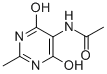 N-(4,6-dihydroxy-2-methyl-5-pyrimidinyl)acetamideStructure,98797-16-1Structure N-(4,6-dihydroxy-2-methyl-5-pyrimidinyl)acetamide Structure,98797-16-1Structure