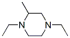 Piperazine, 1,4-diethyl-2-methyl-(6ci)Structure,98952-13-7Structure Piperazine, 1,4-diethyl-2-methyl-(6ci) Structure,98952-13-7Structure