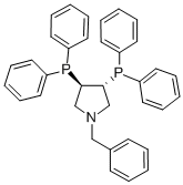 (+)-(3R,4r)-bis(diphenylphosphino)-1-benzylpyrrolidineStructure,99135-95-2Structure (+)-(3R,4r)-bis(diphenylphosphino)-1-benzylpyrrolidine Structure,99135-95-2Structure