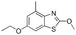 Benzothiazole, 6-ethoxy-2-methoxy-4-methyl-(9ci) Structure,99161-63-4Structure