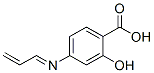 Benzoic acid, 2-hydroxy-4-(2-propenylideneamino)-(9ci)Structure,99185-01-0Structure Benzoic acid, 2-hydroxy-4-(2-propenylideneamino)-(9ci) Structure,99185-01-0Structure