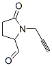 2-Pyrrolidinecarboxaldehyde, 5-oxo-1-(2-propynyl)-(9ci)Structure,99557-24-1Structure 2-Pyrrolidinecarboxaldehyde, 5-oxo-1-(2-propynyl)-(9ci) Structure,99557-24-1Structure
