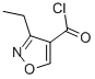 4-Isoxazolecarbonyl chloride, 3-ethyl-(9ci)Structure,99803-70-0Structure 4-Isoxazolecarbonyl chloride, 3-ethyl-(9ci) Structure,99803-70-0Structure