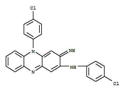 N,5-bis(4-chlorophenyl)-3-imino-3,5-dihydrophenazin-2-amineStructure,102262-55-5Structure N,5-bis(4-chlorophenyl)-3-imino-3,5-dihydrophenazin-2-amine Structure,102262-55-5Structure