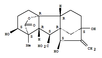 赤霉素A72結(jié)構(gòu)式_105593-21-3結(jié)構(gòu)式