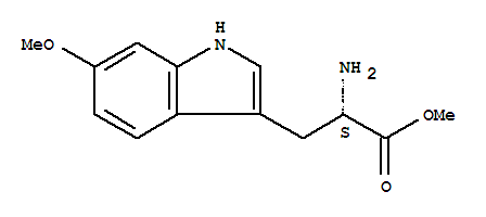(S)-methyl 2-amino-3-(6-methoxy-1h-indol-3-yl)propanoateStructure,107447-04-1Structure (S)-methyl 2-amino-3-(6-methoxy-1h-indol-3-yl)propanoate Structure,107447-04-1Structure