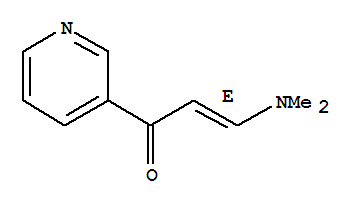 (2E)-3-(dimethylamino)-1-(pyridin-3-yl)prop-2-en-1-oneStructure,123367-26-0Structure (2E)-3-(dimethylamino)-1-(pyridin-3-yl)prop-2-en-1-one Structure,123367-26-0Structure