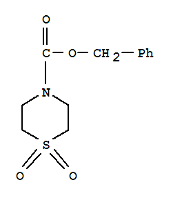 4-(Benzyloxycarbonyl)thiomorpholine 1,1-dioxideStructure,140174-14-7Structure 4-(Benzyloxycarbonyl)thiomorpholine 1,1-dioxide Structure,140174-14-7Structure