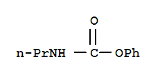 苯基 n-(n-丙基)氨基甲酸酯結(jié)構(gòu)式_14549-38-3結(jié)構(gòu)式
