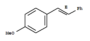 1-甲氧基-4-((e)-苯乙烯)-苯結構式_1694-19-5結構式