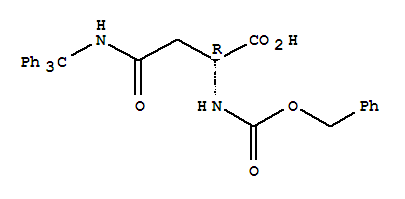 Z-d-asn(trt)-oh Structure,200259-87-6Structure