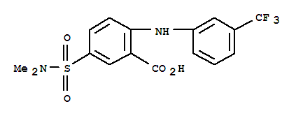 Anthranilic acid, 5-(dimethylsulfamoyl)-n-(-alpha-,-alpha-,-alpha--trifluoro-m-tolyl)-(7ci,8ci)Structure,2024-65-9Structure Anthranilic acid, 5-(dimethylsulfamoyl)-n-(-alpha-,-alpha-,-alpha--trifluoro-m-tolyl)-(7ci,8ci) Structure,2024-65-9Structure