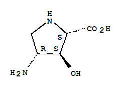L-proline, 4-amino-3-hydroxy-, (3s,4r)-(9ci)Structure,202473-18-5Structure L-proline, 4-amino-3-hydroxy-, (3s,4r)-(9ci) Structure,202473-18-5Structure