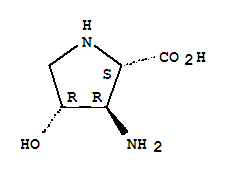 L-proline, 3-amino-4-hydroxy-, (3r,4r)-(9ci)Structure,202473-22-1Structure L-proline, 3-amino-4-hydroxy-, (3r,4r)-(9ci) Structure,202473-22-1Structure