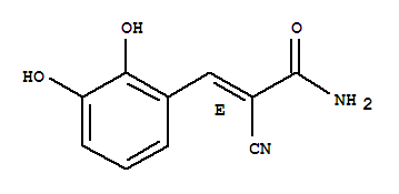 2-Propenamide, 2-cyano-3-(2,3-dihydroxyphenyl)-, (e)-(9ci)Structure,203509-09-5Structure 2-Propenamide, 2-cyano-3-(2,3-dihydroxyphenyl)-, (e)-(9ci) Structure,203509-09-5Structure