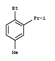 Benzene, 1-ethyl-4-methyl-2-(1-methylethyl)-(9ci)Structure,204007-33-0Structure Benzene, 1-ethyl-4-methyl-2-(1-methylethyl)-(9ci) Structure,204007-33-0Structure