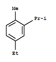 Benzene, 4-ethyl-1-methyl-2-(1-methylethyl)-(9ci)Structure,204007-34-1Structure Benzene, 4-ethyl-1-methyl-2-(1-methylethyl)-(9ci) Structure,204007-34-1Structure