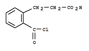Benzenepropanoic acid, 2-(chlorocarbonyl)-(9ci)Structure,204995-00-6Structure Benzenepropanoic acid, 2-(chlorocarbonyl)-(9ci) Structure,204995-00-6Structure