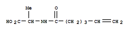 Alanine, n-(1-oxo-5-hexenyl)-(9ci)Structure,205821-55-2Structure Alanine, n-(1-oxo-5-hexenyl)-(9ci) Structure,205821-55-2Structure