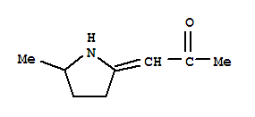 2-Propanone, 1-(5-methyl-2-pyrrolidinylidene)-(9ci)Structure,206197-84-4Structure 2-Propanone, 1-(5-methyl-2-pyrrolidinylidene)-(9ci) Structure,206197-84-4Structure