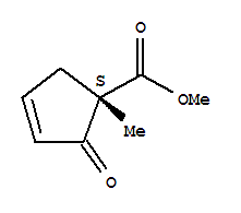 3-Cyclopentene-1-carboxylicacid,1-methyl-2-oxo-,methylester,(1s)-(9ci)Structure,206755-00-2Structure 3-Cyclopentene-1-carboxylicacid,1-methyl-2-oxo-,methylester,(1s)-(9ci) Structure,206755-00-2Structure