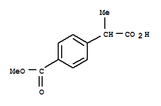 Benzeneacetic acid, 4-(methoxycarbonyl)--alpha--methyl-(9ci)Structure,207455-46-7Structure Benzeneacetic acid, 4-(methoxycarbonyl)--alpha--methyl-(9ci) Structure,207455-46-7Structure