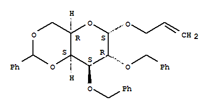 Allyl 2,3-di-o-benzyl-4,6-o-benzylidene-a-d-glucopyranosideStructure,20746-71-8Structure Allyl 2,3-di-o-benzyl-4,6-o-benzylidene-a-d-glucopyranoside Structure,20746-71-8Structure