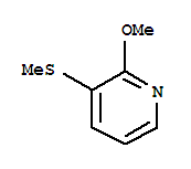 Pyridine, 2-methoxy-3-(methylthio)-(9ci)Structure,207732-29-4Structure Pyridine, 2-methoxy-3-(methylthio)-(9ci) Structure,207732-29-4Structure