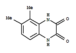 (9ci)-1,4-二氫-5,6-二甲基-2,3-喹噁啉二酮結(jié)構(gòu)式_208403-94-5結(jié)構(gòu)式
