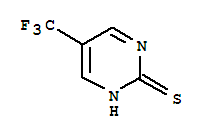 2(1H)-pyrimidinethione, 5-(trifluoromethyl)-(9ci)Structure,209671-15-8Structure 2(1H)-pyrimidinethione, 5-(trifluoromethyl)-(9ci) Structure,209671-15-8Structure