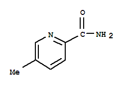(9ci)-5-甲基-2-吡啶羧酰胺結(jié)構(gòu)式_20970-77-8結(jié)構(gòu)式