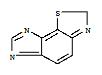 2H-咪唑并[4,5-g]苯并噻唑(8ci,9ci)結構式_211-23-4結構式