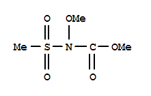 Carbamic acid, methoxy(methylsulfonyl)-, methyl ester (9ci) Structure,212144-07-5Structure