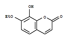 (9ci)-7-乙氧基-8-羥基-2H-1-苯并吡喃-2-酮結構式_212714-43-7結構式