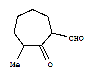 Cycloheptanecarboxaldehyde, 3-methyl-2-oxo-(9ci) Structure,212762-72-6Structure