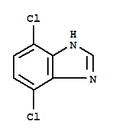 1H-benzimidazole,4,7-dichloro-(9ci)Structure,21295-91-0Structure 1H-benzimidazole,4,7-dichloro-(9ci) Structure,21295-91-0Structure