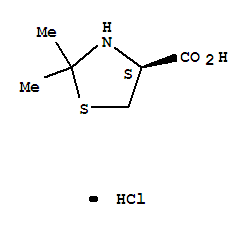 2,2-Dimethyl-1,3-thiazolidine-4-carboxylic acid hydrochloride (1:1)Structure,213475-47-9Structure 2,2-Dimethyl-1,3-thiazolidine-4-carboxylic acid hydrochloride (1:1) Structure,213475-47-9Structure