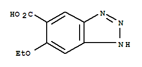1H-benzotriazole-5-carboxylicacid,6-ethoxy-(9ci)Structure,213627-49-7Structure 1H-benzotriazole-5-carboxylicacid,6-ethoxy-(9ci) Structure,213627-49-7Structure