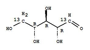 D-ribose-1,5-13c2Structure,213825-56-0Structure D-ribose-1,5-13c2 Structure,213825-56-0Structure