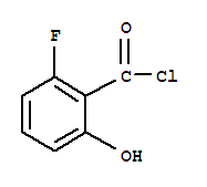 Benzoyl chloride, 2-fluoro-6-hydroxy-(9ci)Structure,214752-63-3Structure Benzoyl chloride, 2-fluoro-6-hydroxy-(9ci) Structure,214752-63-3Structure