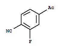 Benzonitrile, 4-acetyl-2-fluoro-(9ci)Structure,214760-18-6Structure Benzonitrile, 4-acetyl-2-fluoro-(9ci) Structure,214760-18-6Structure