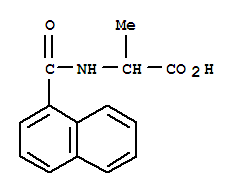 Alanine, n-(1-naphthalenylcarbonyl)-Structure,215096-48-3Structure Alanine, n-(1-naphthalenylcarbonyl)- Structure,215096-48-3Structure