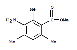 Benzoic acid, 3-amino-2,4,6-trimethyl-, methyl ester (9ci) Structure,215502-68-4Structure