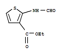 3-Thiophenecarboxylicacid,2-(formylamino)-,ethylester(9ci)Structure,215928-52-2Structure 3-Thiophenecarboxylicacid,2-(formylamino)-,ethylester(9ci) Structure,215928-52-2Structure
