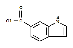 1H-indole-6-carbonyl chlorideStructure,215941-02-9Structure 1H-indole-6-carbonyl chloride Structure,215941-02-9Structure
