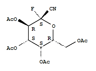 (2S,3r,4s,5s)-6-(acetoxymethyl)-2-cyano-2-fluorotetrahydro-2h-pyran-3,4,5-triyl triacetateStructure,215942-62-4Structure (2S,3r,4s,5s)-6-(acetoxymethyl)-2-cyano-2-fluorotetrahydro-2h-pyran-3,4,5-triyl triacetate Structure,215942-62-4Structure