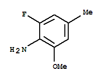 Benzenamine, 2-fluoro-6-methoxy-4-methyl-(9ci)Structure,217314-46-0Structure Benzenamine, 2-fluoro-6-methoxy-4-methyl-(9ci) Structure,217314-46-0Structure